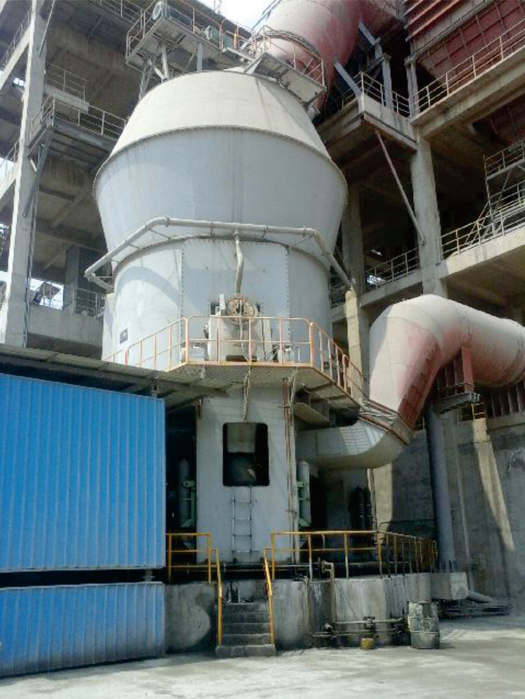 華新水泥(武穴)有限公司水泥立磨機(jī)電設(shè)備安裝